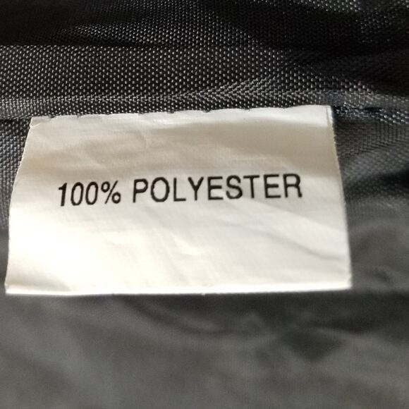 Merokeety Women's  Black And White Herringbone Vest Lined Zip Front Size Small - Picture 7 of 8